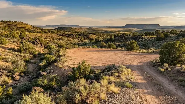Potential rural homesite within undeveloped Apache County Arizona acreage surrounded by natural terrain and drainage features