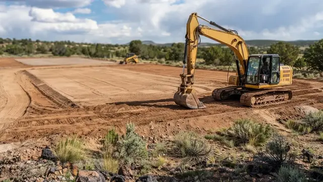 Prepared building sites for custom homes, ranches, cabins, and off-grid properties in Apache County Arizona